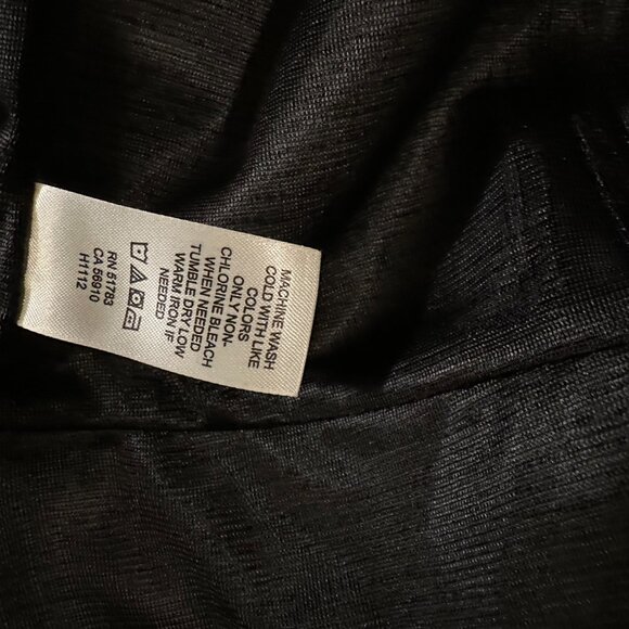 Maurices, Size L, Windowpane Plaid Blazer, White with Black Dots - Picture 5 of 5